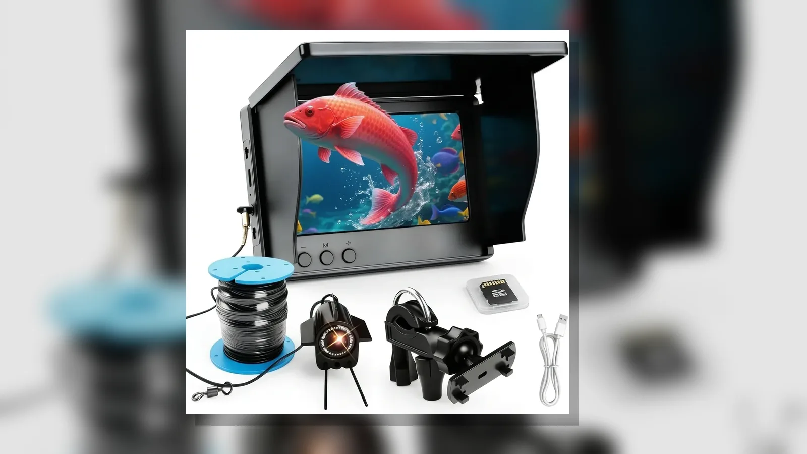 UK guide visual for common mistakes using underwater fishing camera UK