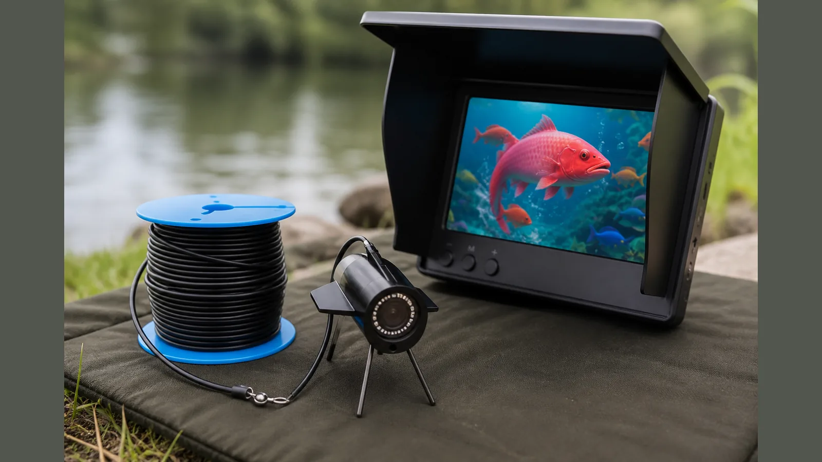 UK guide visual for underwater fishing camera capacity rating explained UK